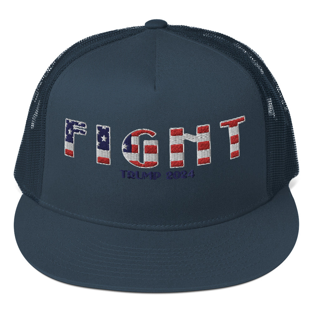 Fight the power (Donald Trump) Trucker cap