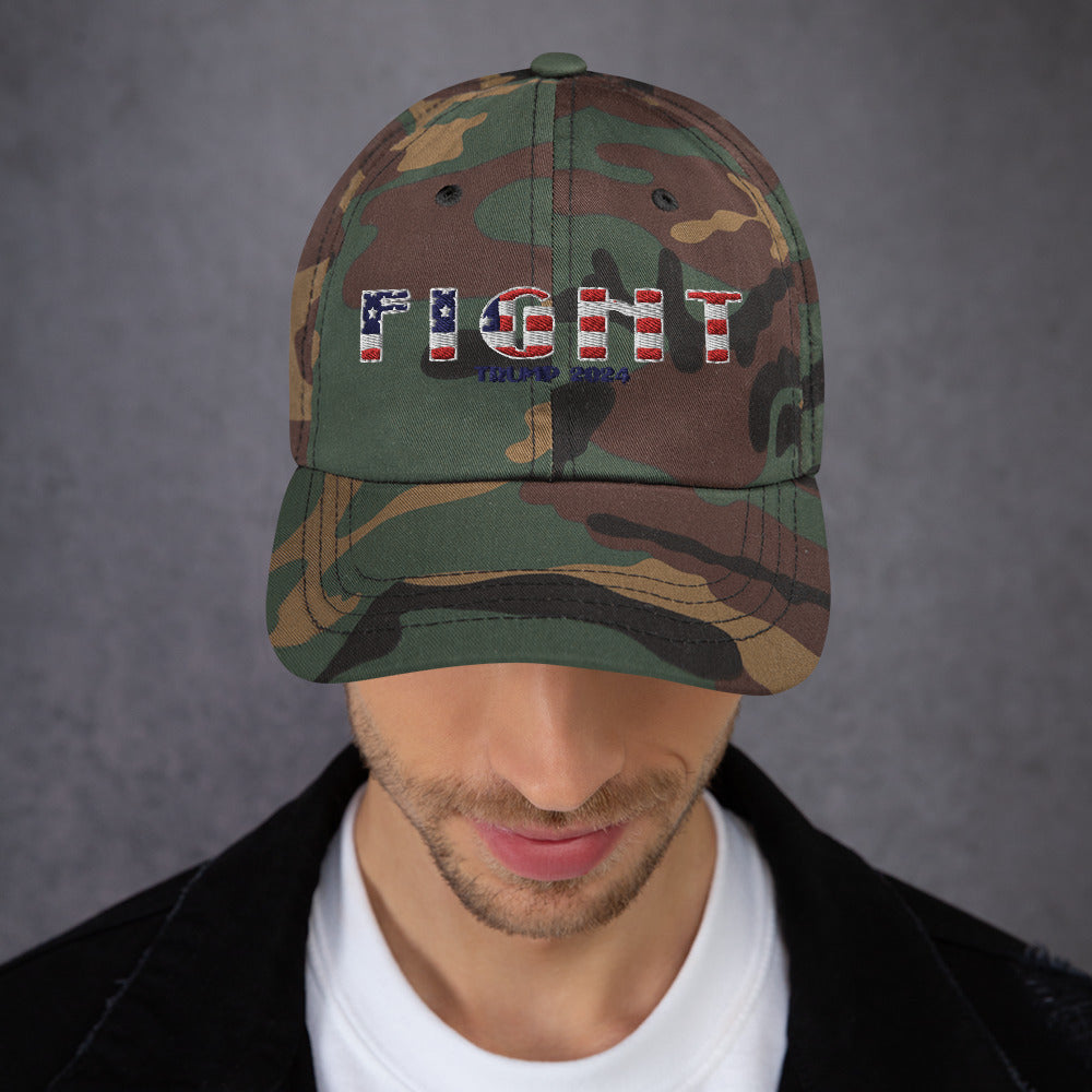 Fight the Power (Donald Trump) Dad hat