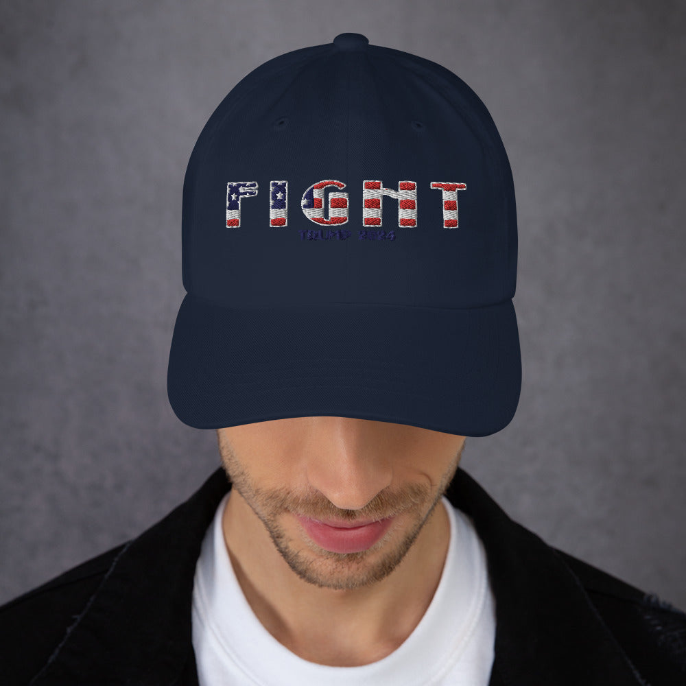 Fight the Power (Donald Trump) Dad hat