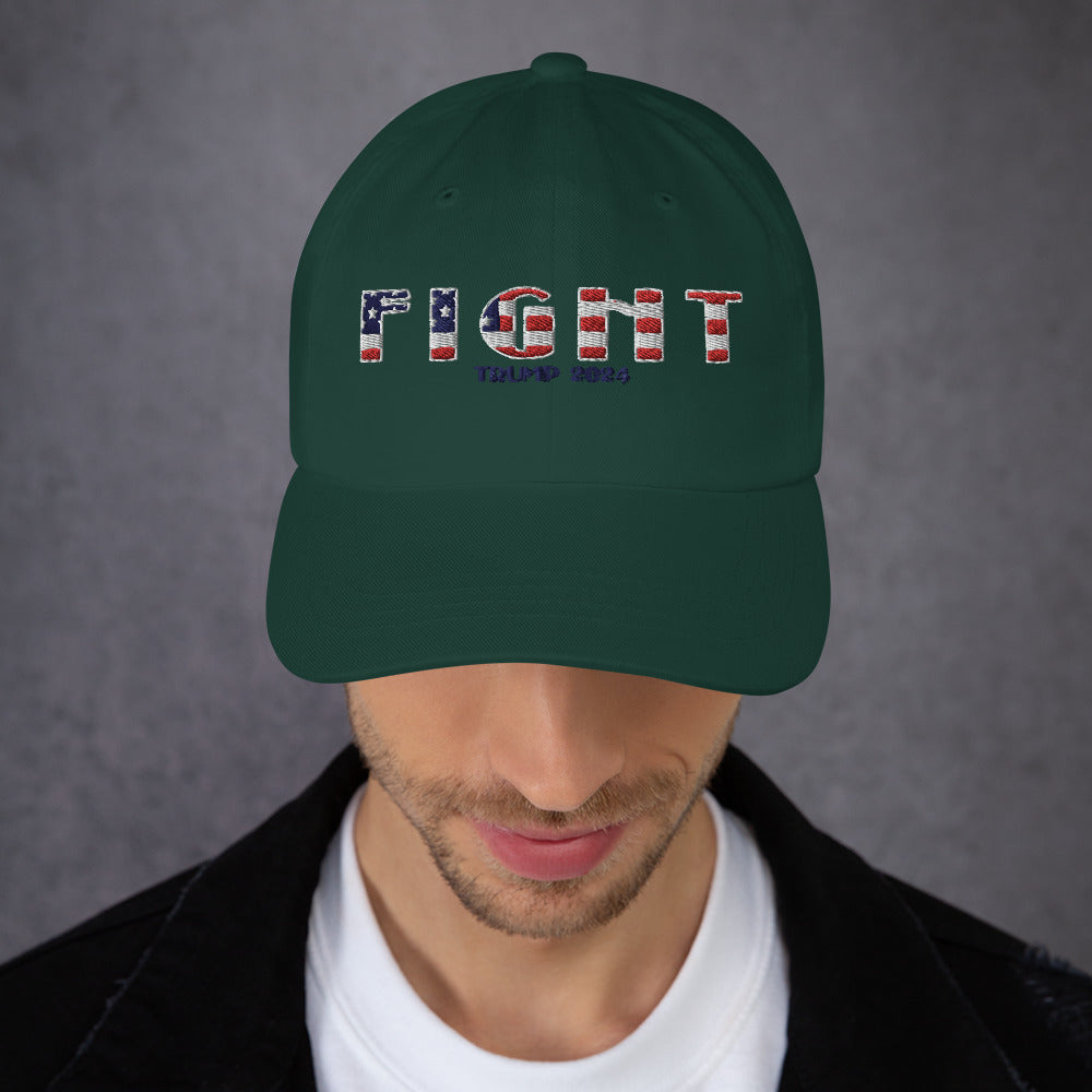 Fight the Power (Donald Trump) Dad hat