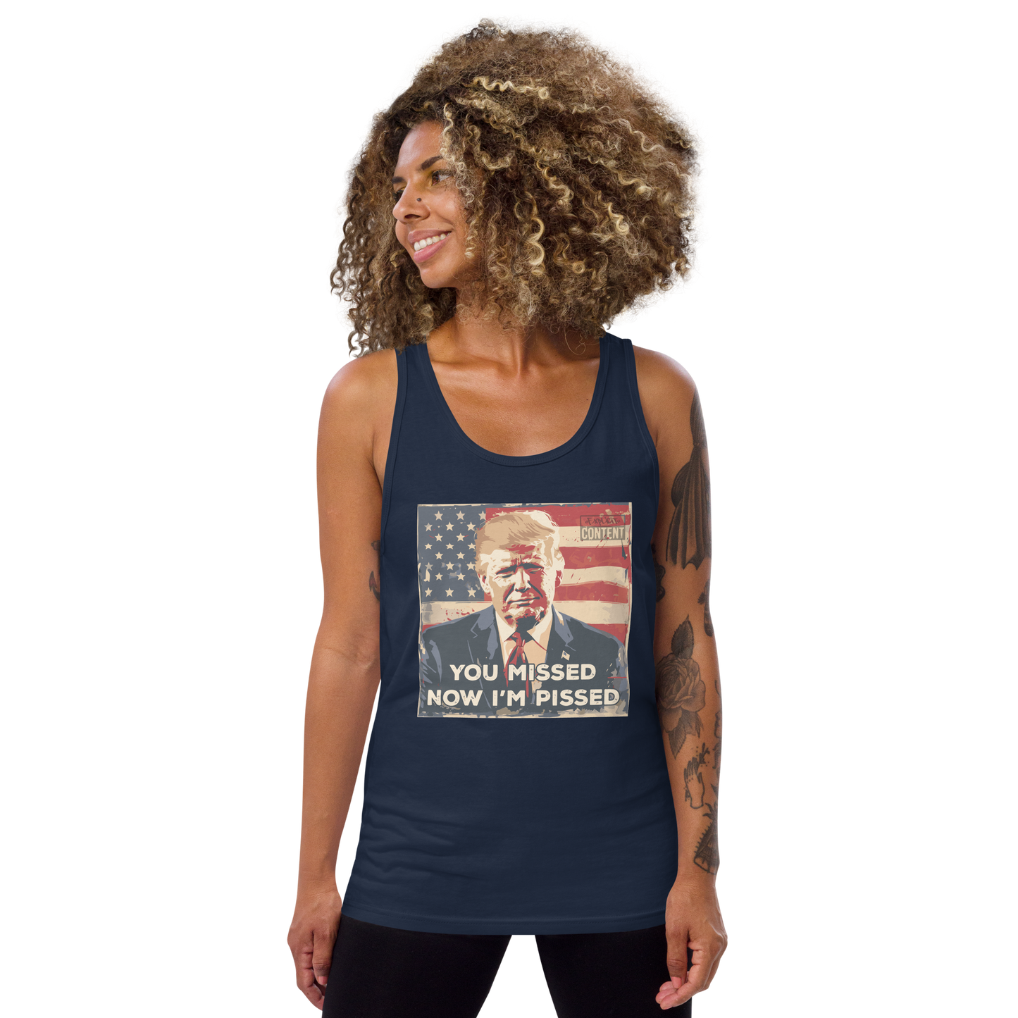 You Missed (Donald Trump) Tank Top