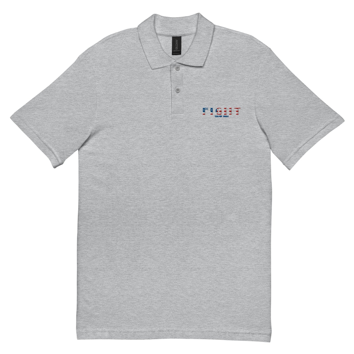 Fight USA (Donald Trump) Unisex pique polo shirt