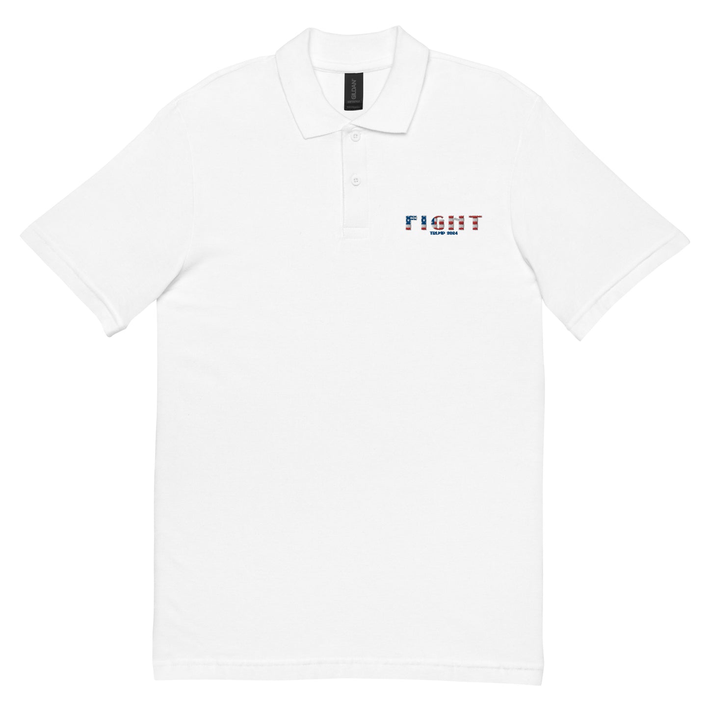 Fight USA (Donald Trump) Unisex pique polo shirt