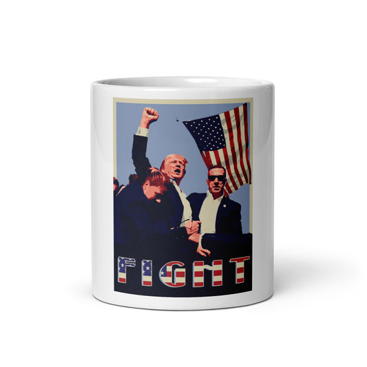 Fight the Power USA (Donald Trump) coffee mug